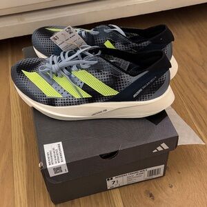 Adidas Adizero Takumi Sen 9 in Black and Gray